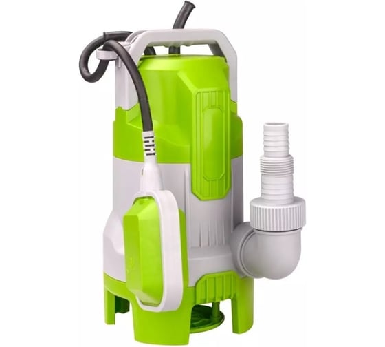 Изображение товара Фекальный насос ViEiR 750Вт 217л/мин напор 5м глубина 8м для септиков и выгребных ям VRD750