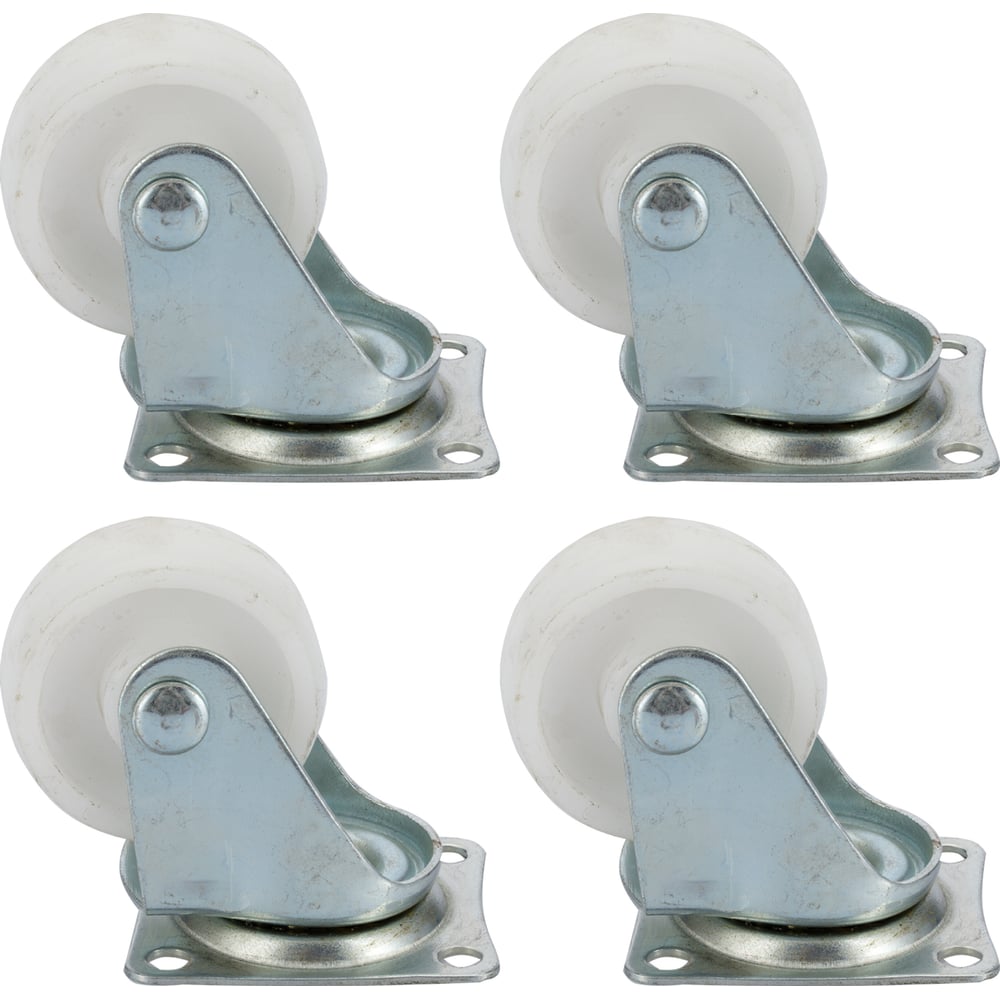 Изображение товара Набор колес Caster 38мм, полиамидные, поворотные, 4шт 23038P-Н