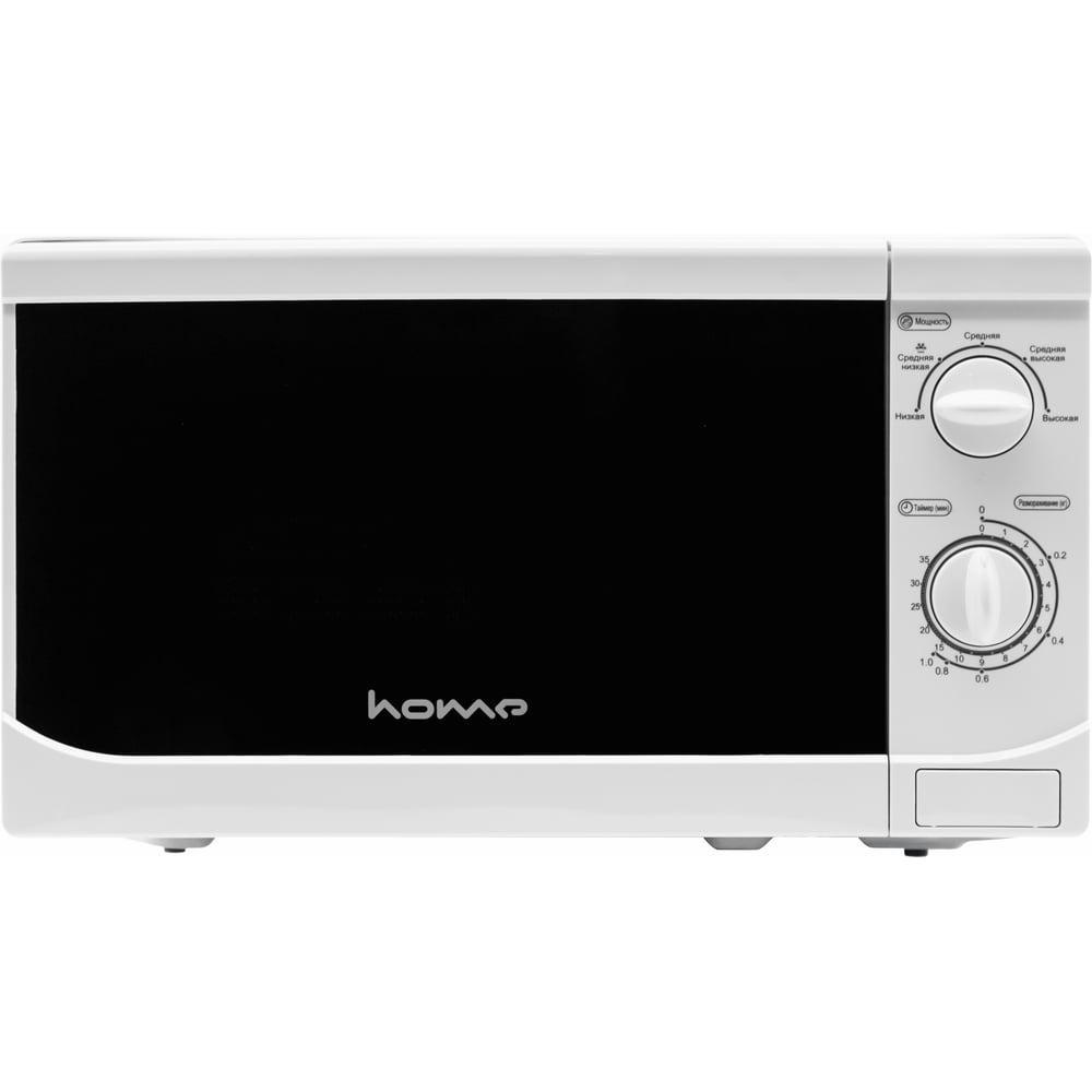 Изображение товара Печь микроволновая home HMM207AW белая механическое управление 20 л