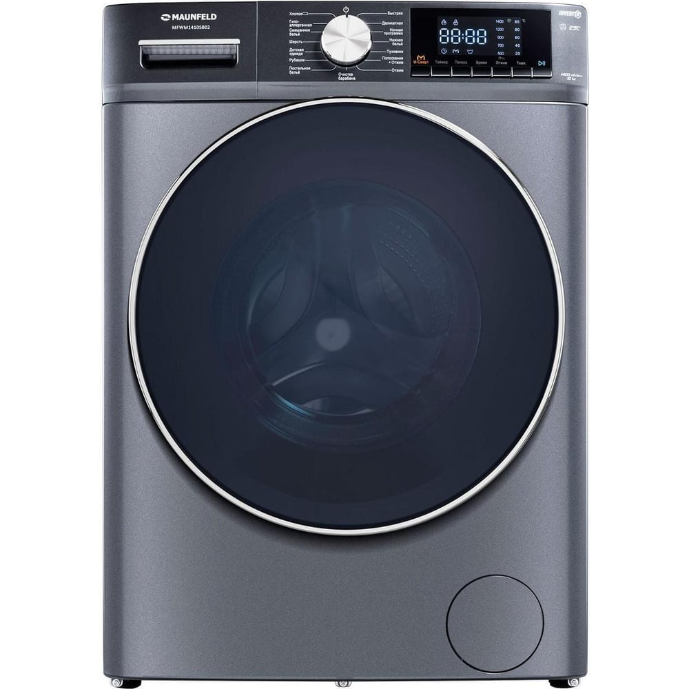 Изображение товара Стиральная машина MAUNFELD MFWM1410SB02 с инвертором и 15 программ