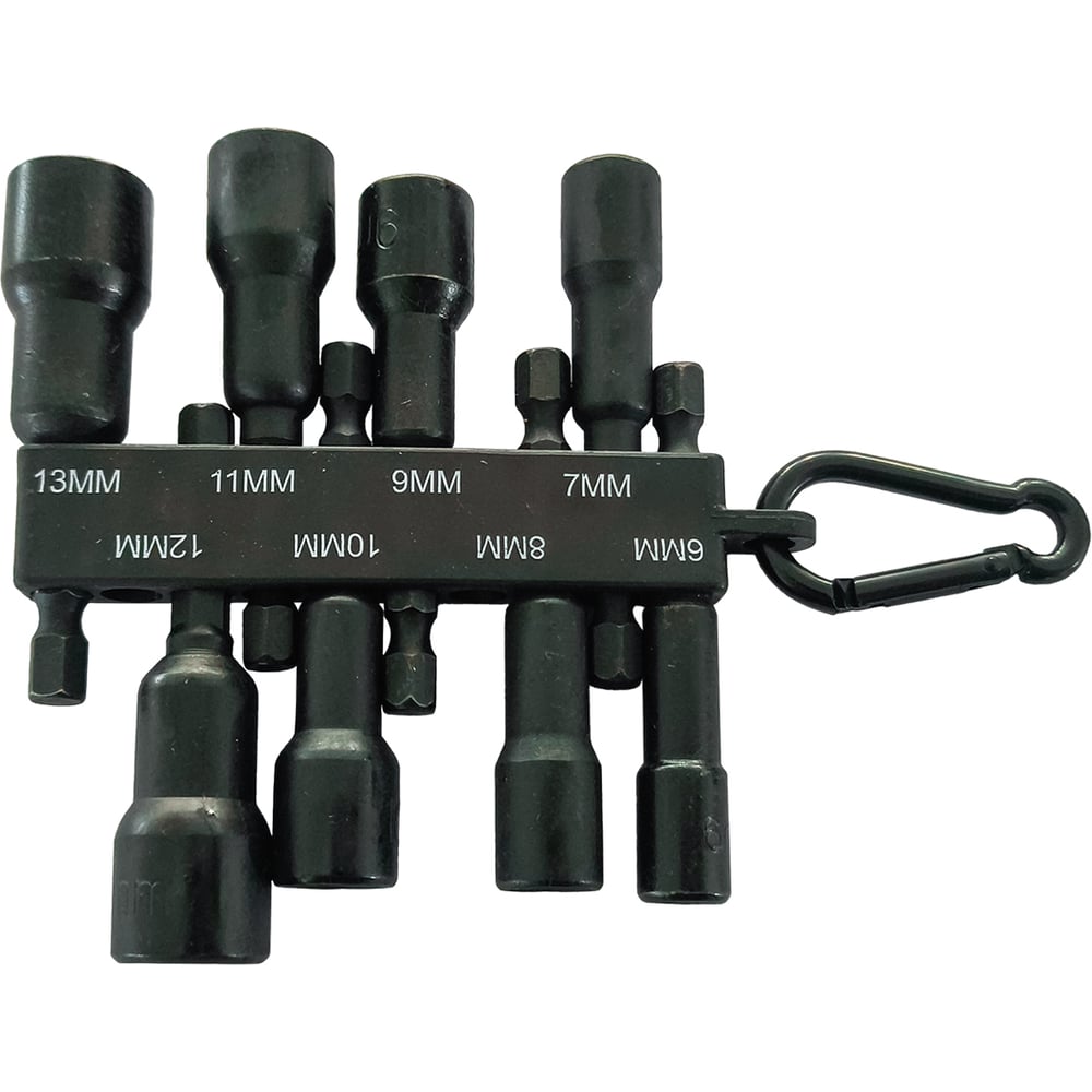 Изображение товара Набор головок-бит JBC 8 шт 1/4" CrV магнитный универсальный