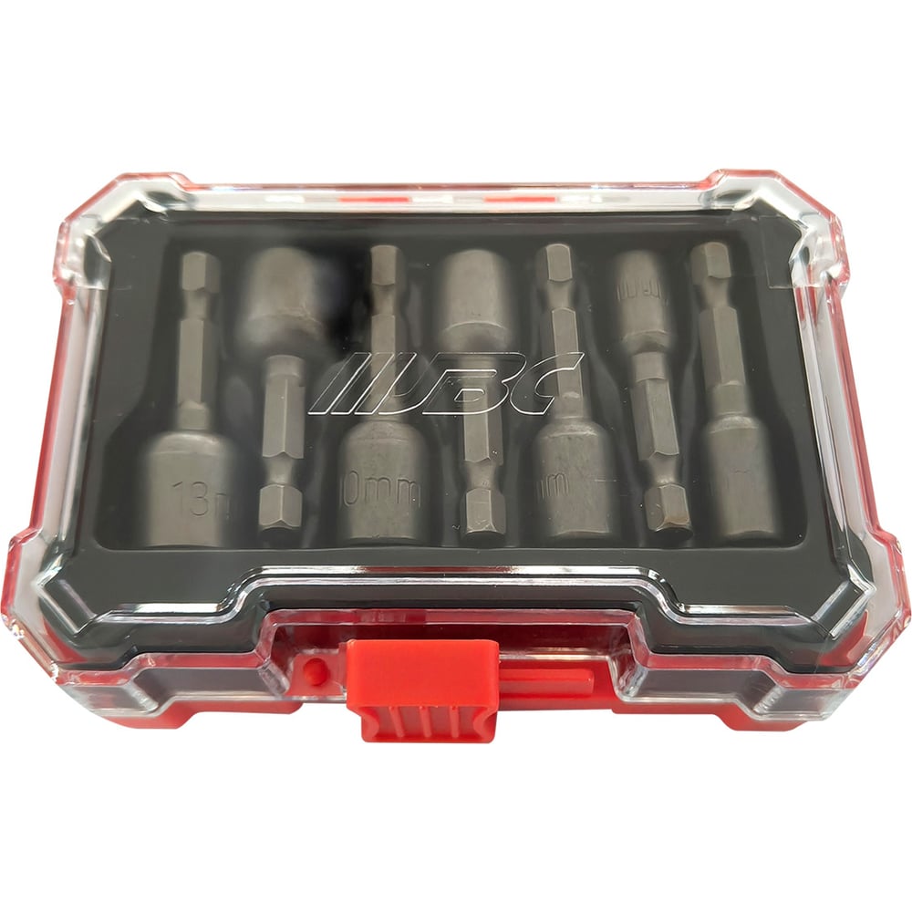 Изображение товара Набор головок-бит JBC 7 предметов 1/4 дюйма HW-S9