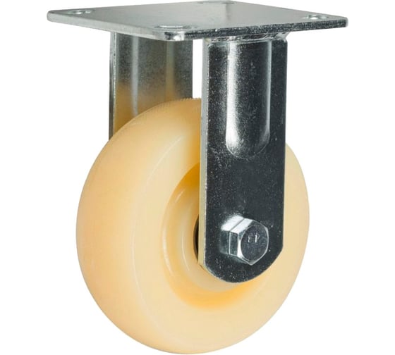 Изображение товара Большегрузная полиамидная неповоротная колесная опора Kolesa-opori FCdn 46 д100 FCdn46