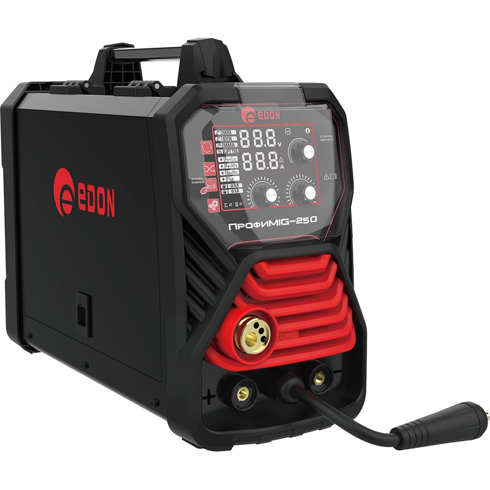 Изображение товара Инверторный сварочный аппарат Edon Профи MIG-250 24954 с функциями MMA и TIG