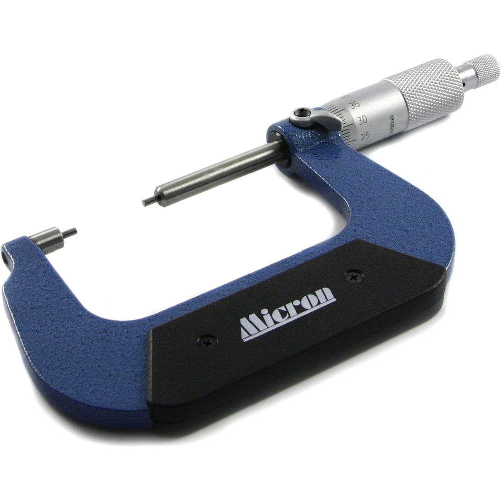 Микрометр с мал.изм.губ. Micron МК-МП- 25 0,01 с поверкой 1206544