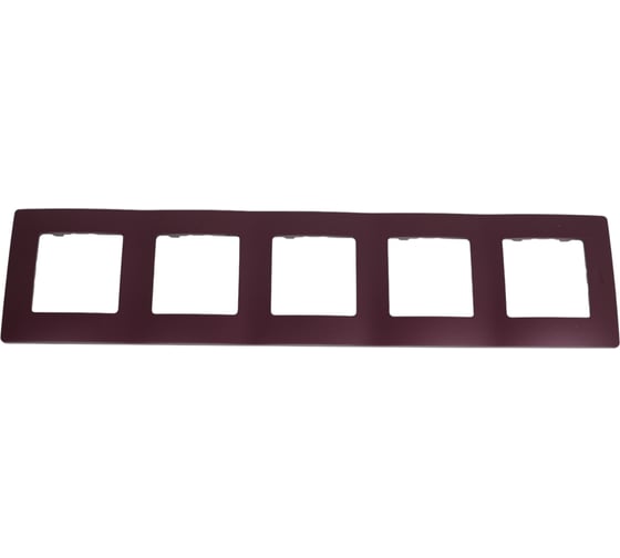 Изображение товара Рамка Legrand 5 постов Etika сливовый 672565