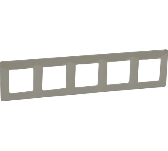 Изображение товара Рамка Legrand 5 постов Etika светлая галька 672525