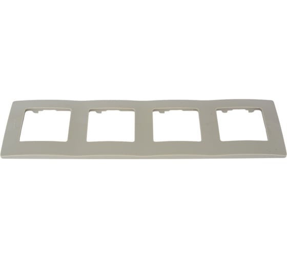 Изображение товара Рамка Legrand 4 поста Etika светлая галька 672524