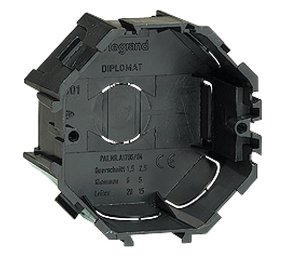 Изображение товара Встраиваемая монтажная коробка Legrand для бетонных и кирпичных стен Etika 031301