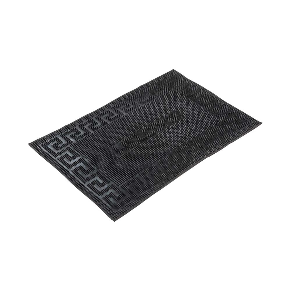 Изображение товара Придверный грязезащитный резиновый коврик 40x60 см черный
