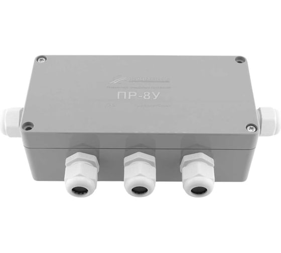 Изображение товара Разветвитель интерфейса НТК Приборэнерго RS-422/485 ПР-8У IP65 НФ-00000017