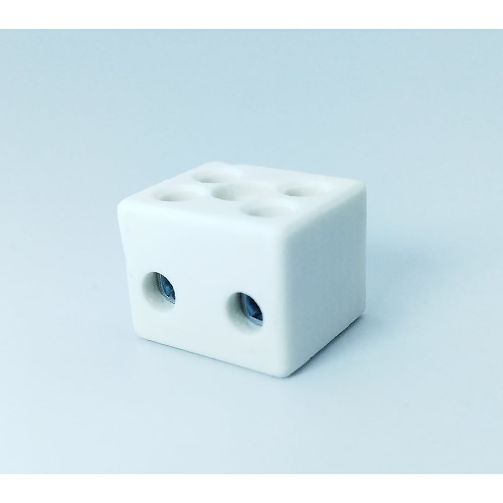 Изображение товара Клемма ONKA керамическая No.1/2 2-полюсная, 2,5-4 мм² для электропроводки