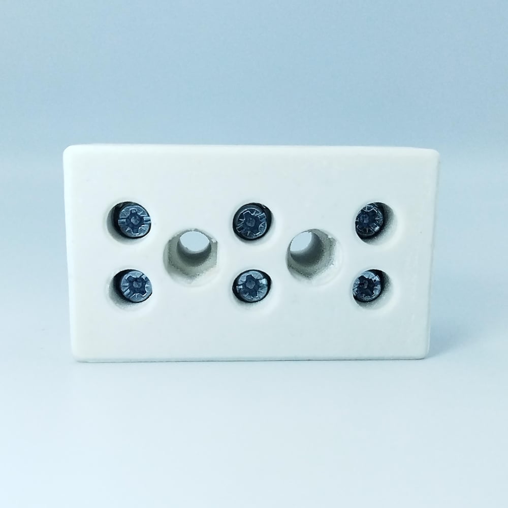 Изображение товара Клемма керамическая Onka No.3/3, 3 полюса, 6.0 - 10,0 мм² 1070007