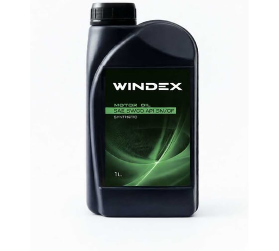 Изображение товара Масло моторное SAE 5W30 SN/CF 1л WINDEX MM10674W