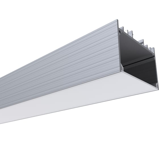 Изображение товара П-образный универсальный алюминиевый профиль Apeyron для LED ленты серебро, 50х32 08-24