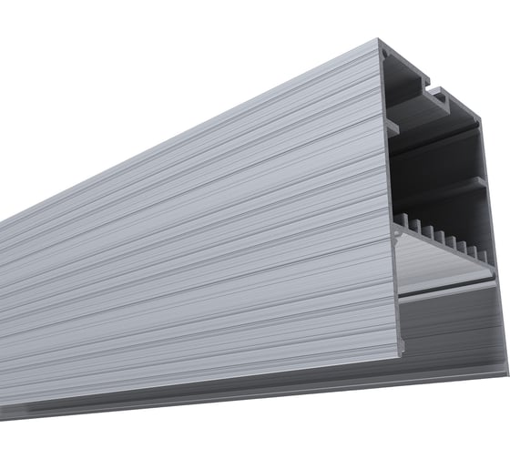 Изображение товара П-образный подвесной алюминиевый профиль Apeyron для LED ленты серебро, 50х70мм 08-26-01