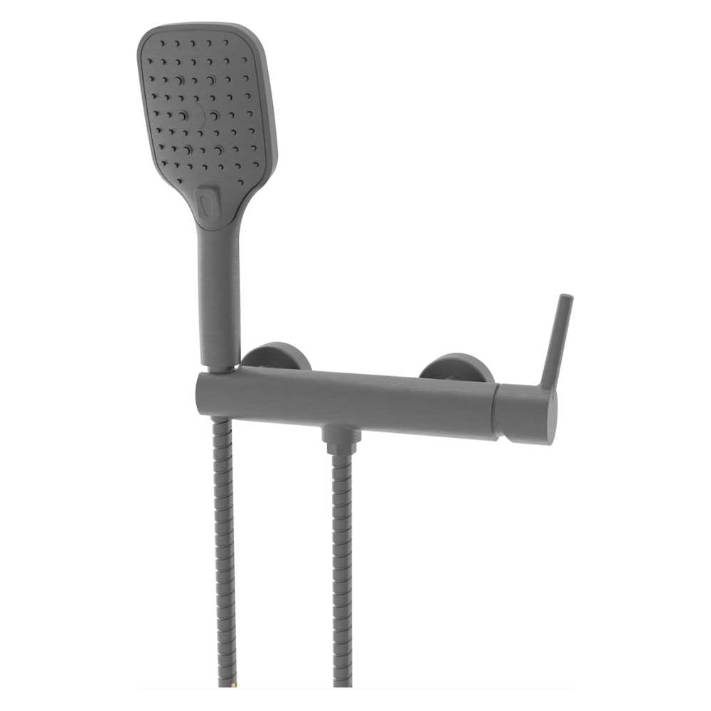 Изображение товара Однорычажный настенный смеситель для душа ViEiR V103561-G графит латунь