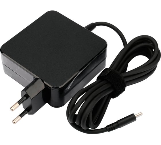 Изображение товара Блок питания Gembird для ноутбуков и Алисы, PD3.0, 65Вт, штекер Type-C, коробка NPA-DC11