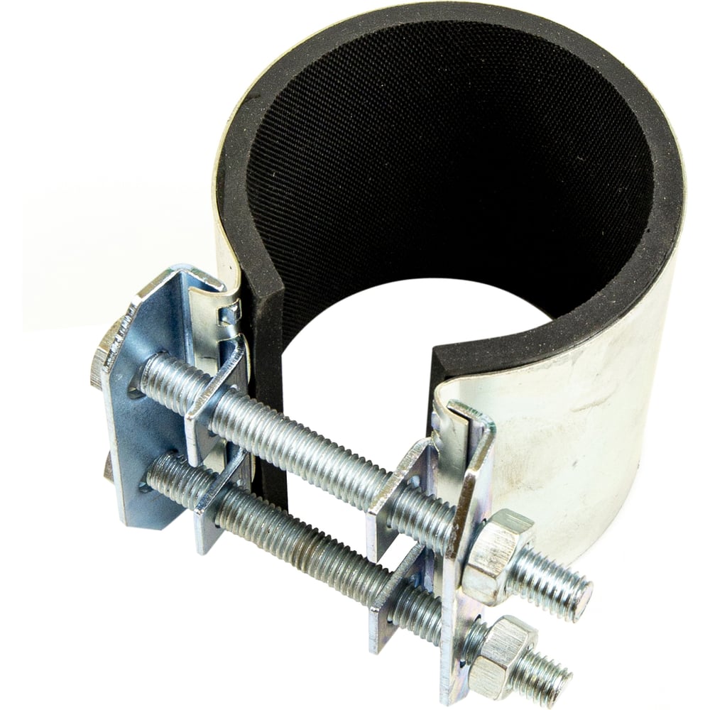 Изображение товара Ремонтный хомут Nevidana's Home 3-1/2 диаметр 150 мм с уплотнителем для труб 3 1/2 дюйма