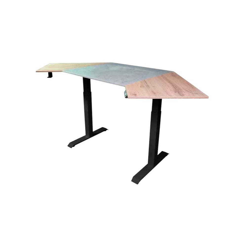 Изображение товара Угловой дизайн-стол StolStoya с регулируемой высотой Аэростол