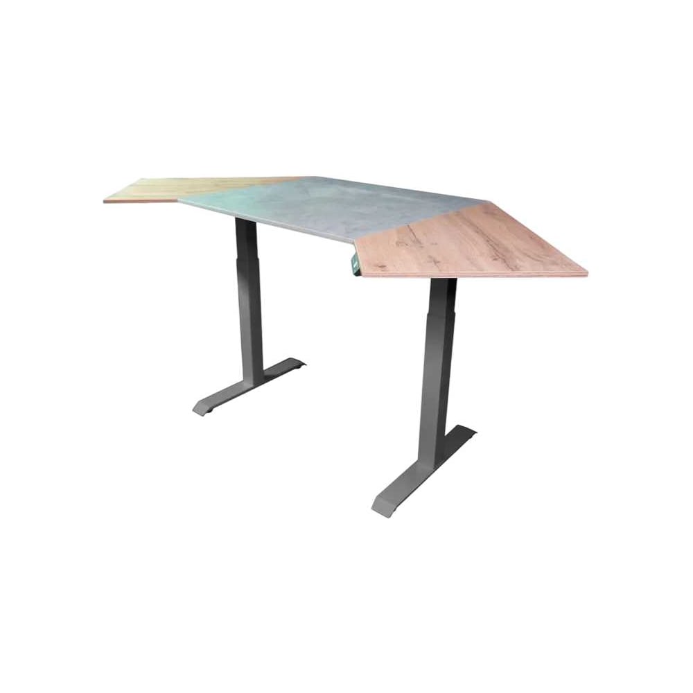 Изображение товара Угловой дизайн-стол StolStoya с регулируемой высотой Аэростол