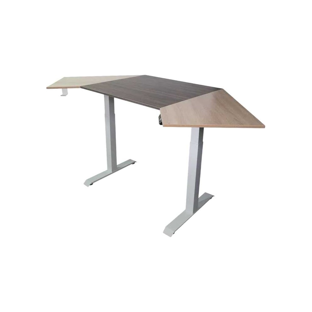Изображение товара Угловой дизайн-стол StolStoya с регулируемой высотой Аэростол - стильный и практичный стол для офис