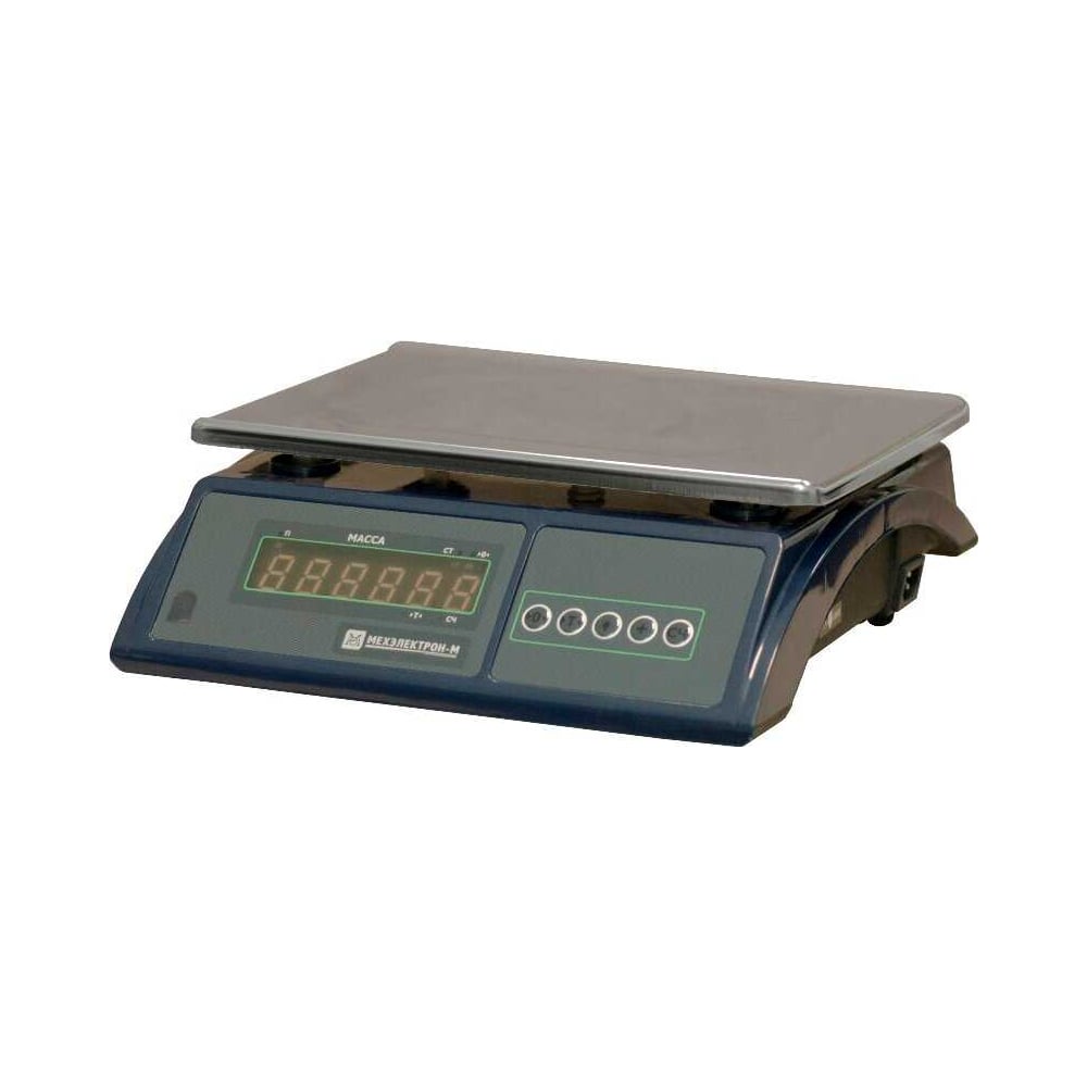 Изображение товара Электронные весы МЕХЭЛЕКТРОН-М ВЭТ-30-2/5-2С-ДБ полупрофессиональные фасовочные