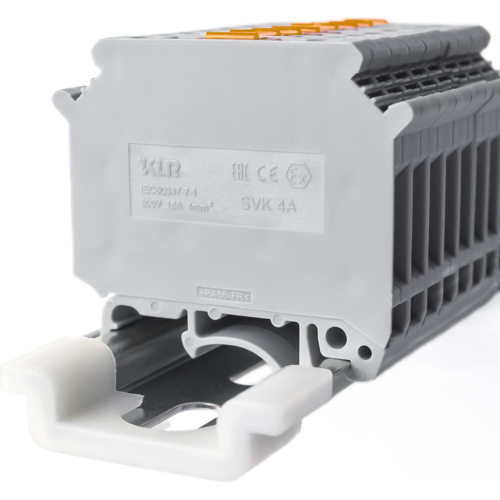 Изображение товара Клемма KLR SVK 4 A-V0 4mm2/класс горючести V0 (НУ=50шт) 1230040V