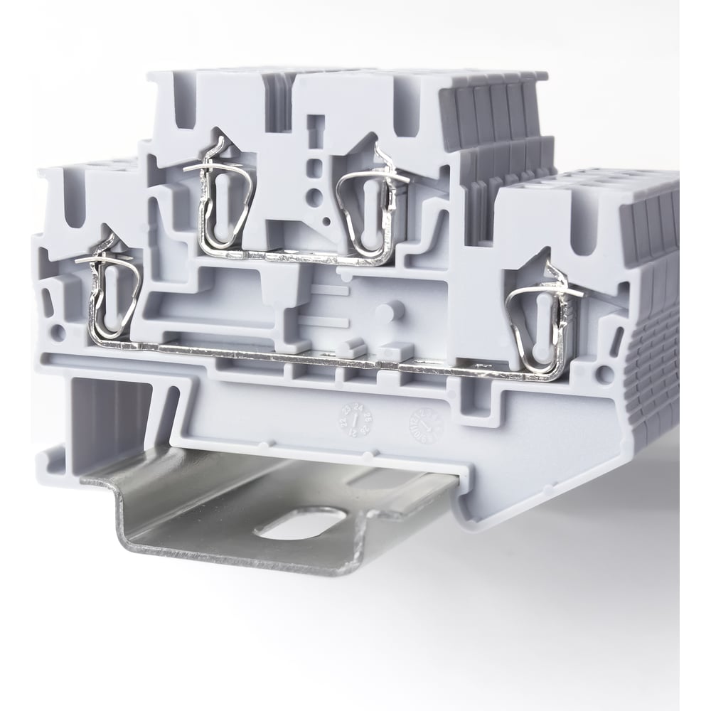 Изображение товара Клемма KLR SYK 2.5 D-V0 для подключения проводов 2,5мм2, огнестойкая