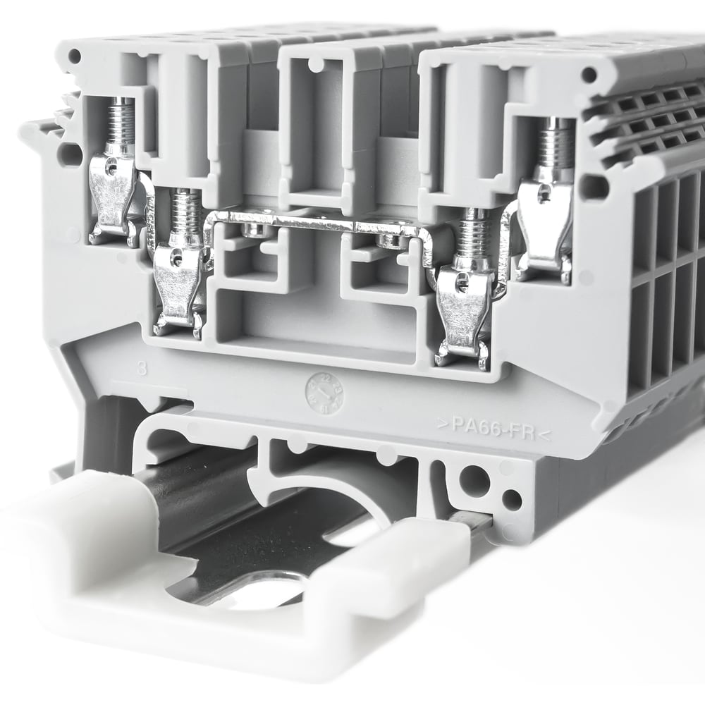 Изображение товара Клемма KLR SVK 4 CC-V0 для соединения проводов до 4 мм², огнестойкая, на DIN-рейку