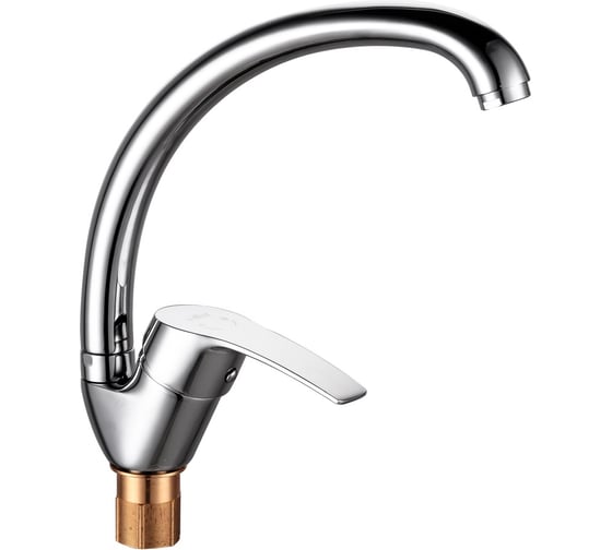 Изображение товара Смеситель для кухни ViEiR однорычажный, высокий, хром, для кухонной мойки V204021