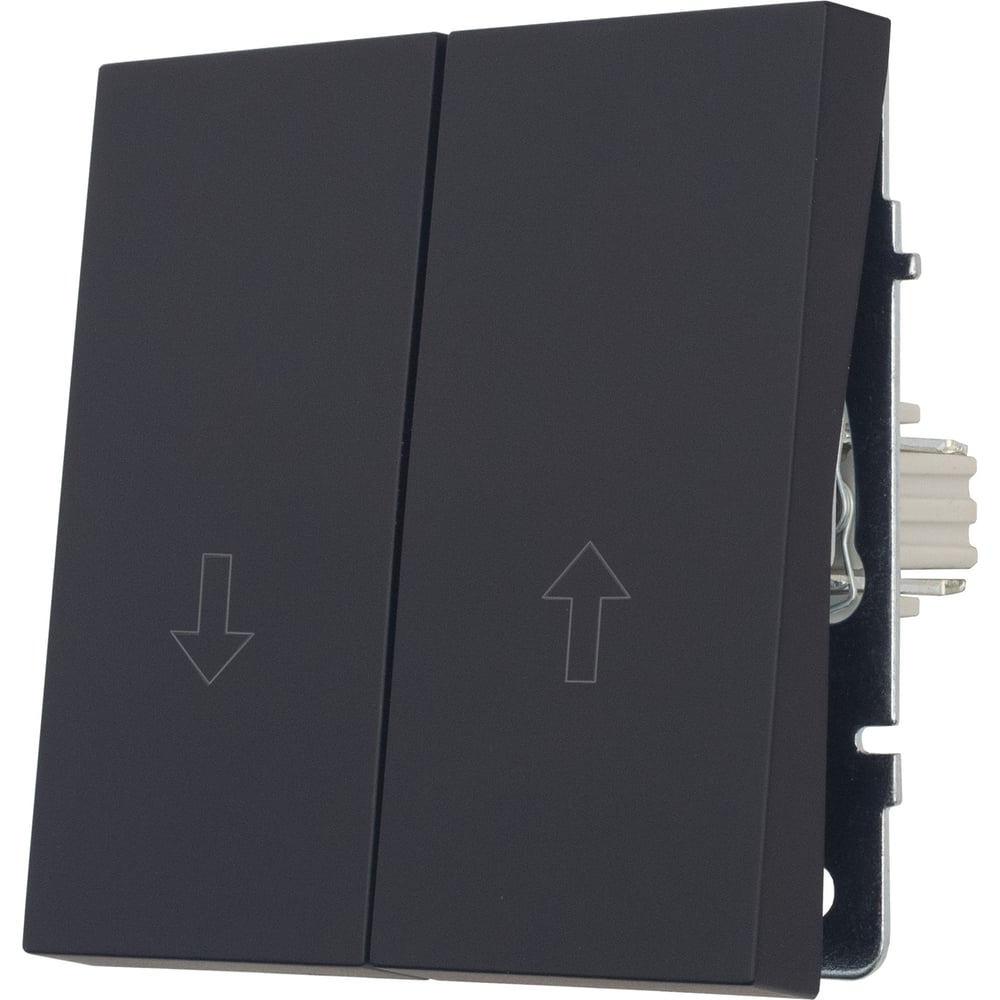 Изображение товара Выключатель для жалюзи Lezard ZIMA черный бархат 704-4288-110QC