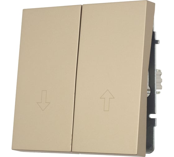 Изображение товара Выключатель для жалюзи Lezard ZIMA золото 704-3688-110QC