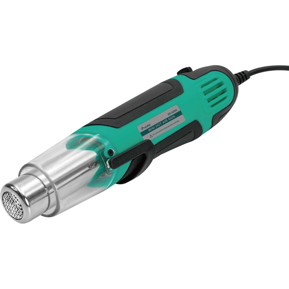 Изображение товара Мини термофен Pro'sKit SS-628F 2 режима, 250 Вт и 500 Вт, профессиональный