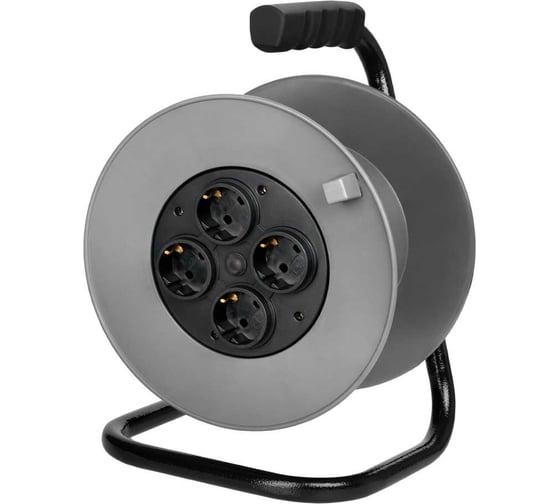 Изображение товара Катушка пластиковая для подключения провода TDM ELECTRIC 4 розетки c заземлением SQ1306-0015