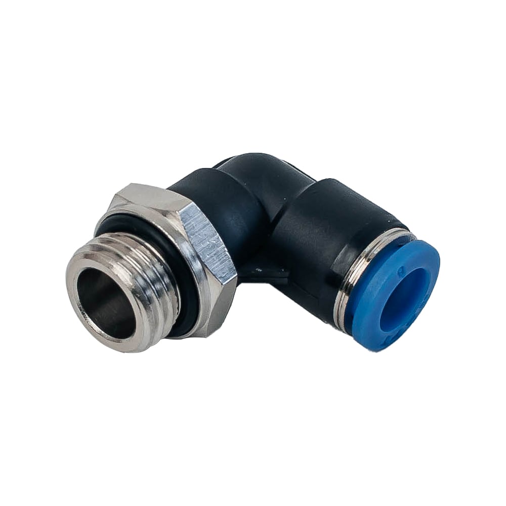 Изображение товара Фитинг пневматический NBPT PL 8-M18x1,5-G угол из латуни и пластика 1шт