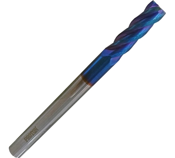Изображение товара Фреза концевая твердосплавная PROTON 6,0х20х75 ц/х HRC65 Z=4 УТ-00002323