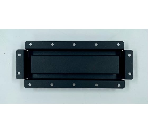 Изображение товара Решетка скрытого монтажа под покраску ВИЕНТО СЛИМ 1500*60, черная РСМ150-слим