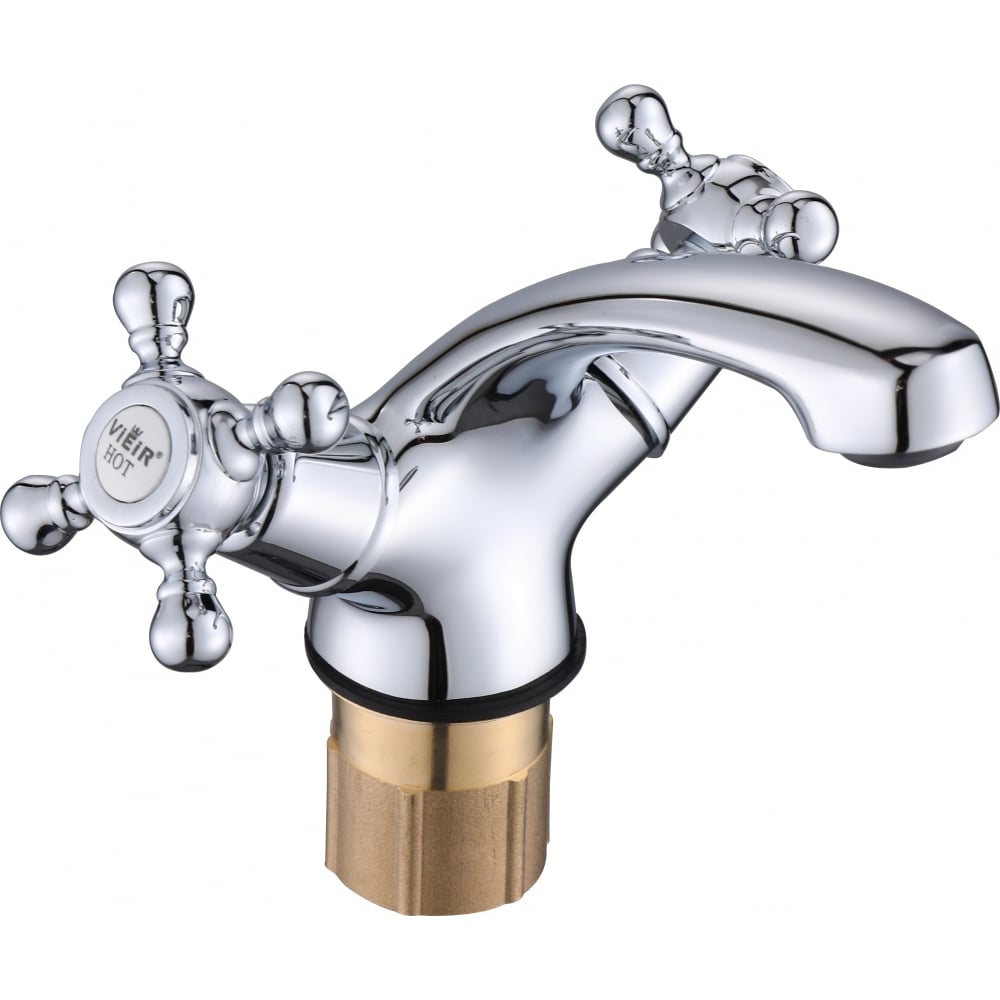 Изображение товара Смеситель для раковины ViEiR двухрычажный хром модель V130111