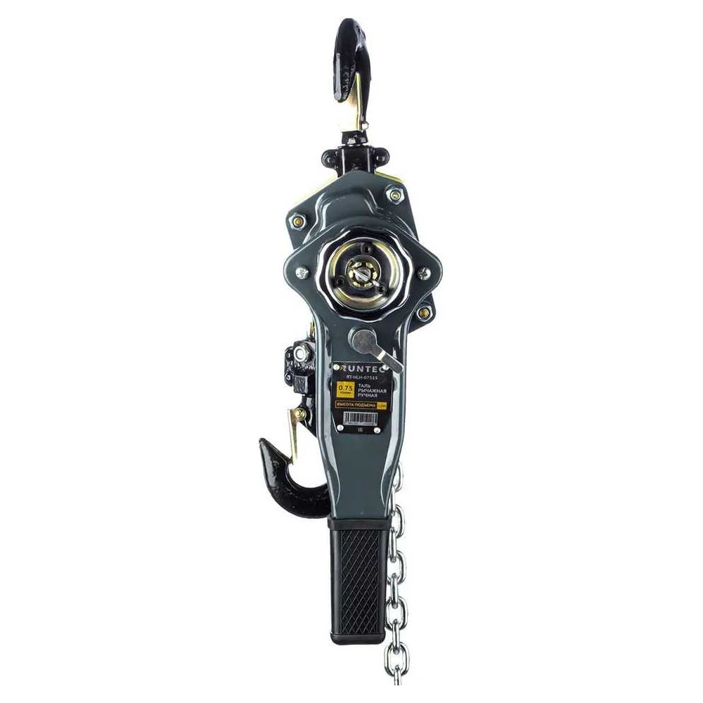 Изображение товара Таль рычажная ручная RUNTEC г/п 3т, высота подъема 12м RT-HLH-03012