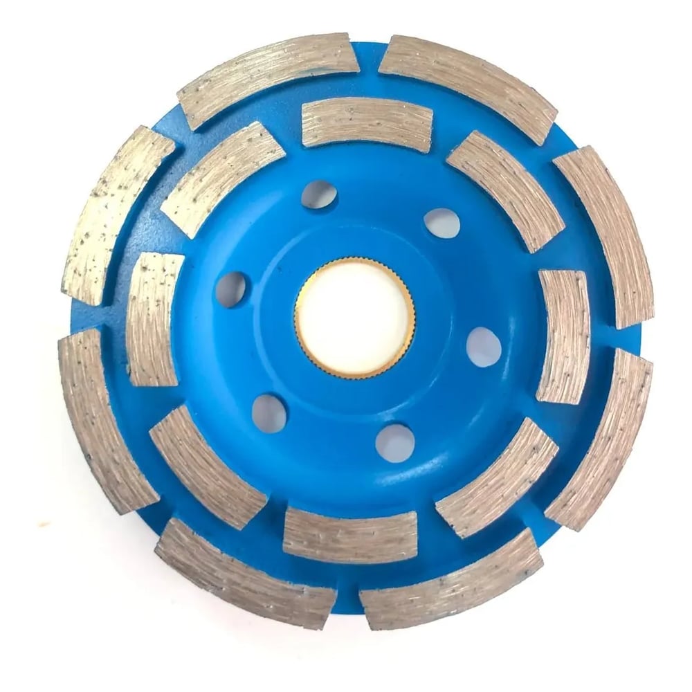 Изображение товара Алмазная шлифовальная чашка DCUT 105 мм двухрядная грубая обработка