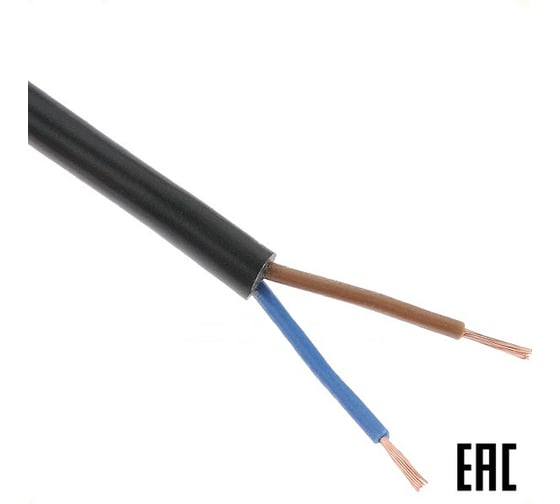 Изображение товара Электрокабель 100м ПВС (ГОСТ) 2х0,75 MW