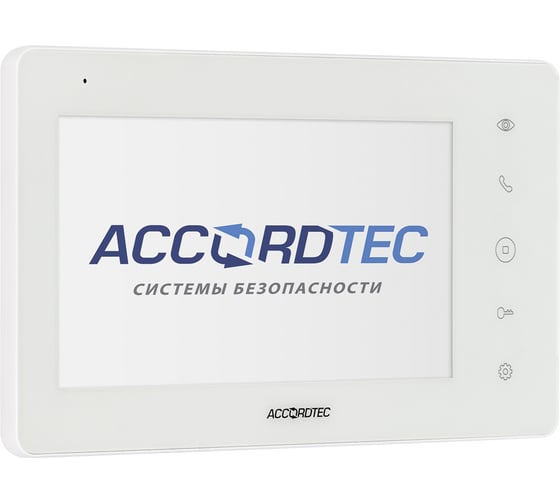 Изображение товара Видеодомофон ACCORDTEC AT-VD710W WH AT-05866