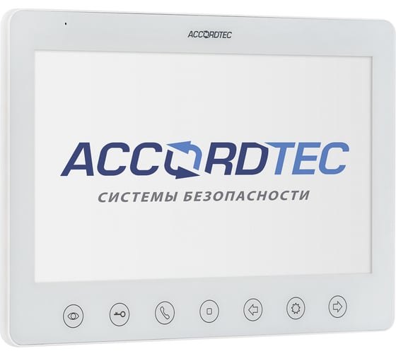 Изображение товара Видеодомофон ACCORDTEC AT-VD100C/SD WH AT-07062
