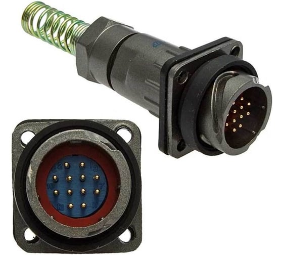 Изображение товара Разъем RUICHI FQ18-12pin ZPJ-8 106966