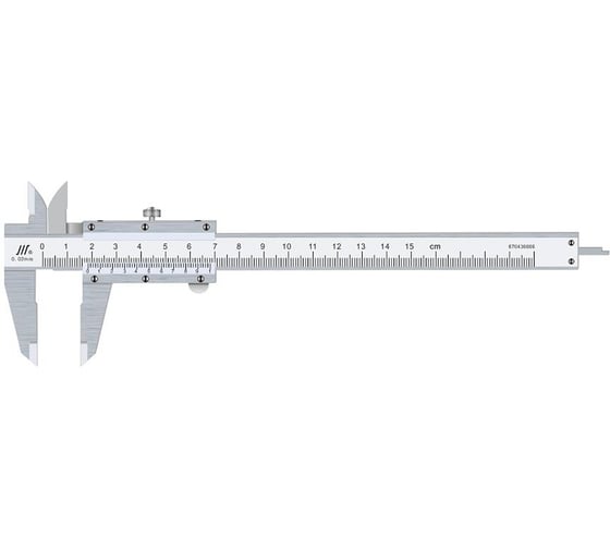 Изображение товара Штангенциркуль CHUAN ШЦ-1 0-100х0.02 нониусный (ГРСИ 94479-25) 1012001012