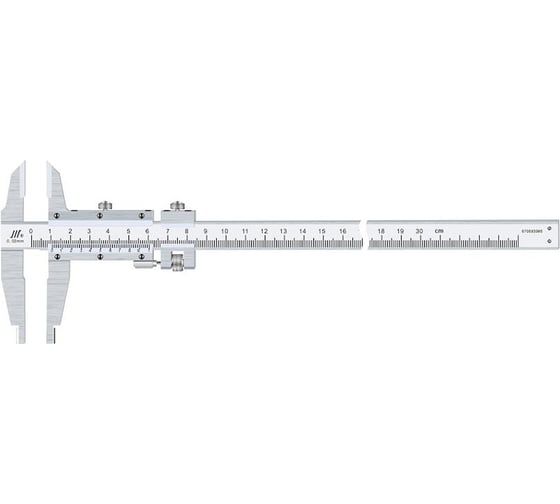 Изображение товара Штангенциркуль CHUAN нониусный ШЦ-2 0-300х0.02 (ГРСИ 94479-25) 1012003002