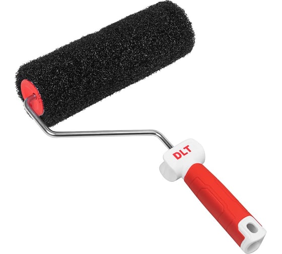 Изображение товара Валик для нанесения шпатлевки DLT с бюгелем  230мм, ворс 16мм, нейлон, конус 3401