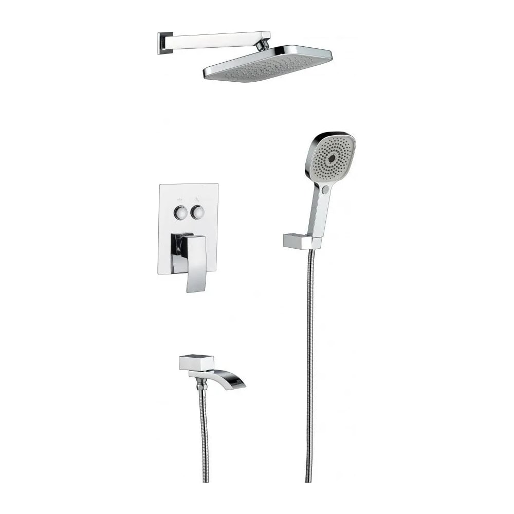 Изображение товара Смеситель для душа ViEiR 3 режима скрытый монтаж хром V443563