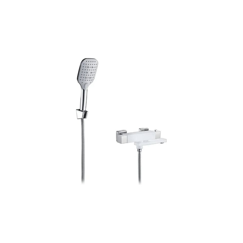 Изображение товара Термостатический смеситель для ванны ViEiR белый настенный с изливом 234 мм